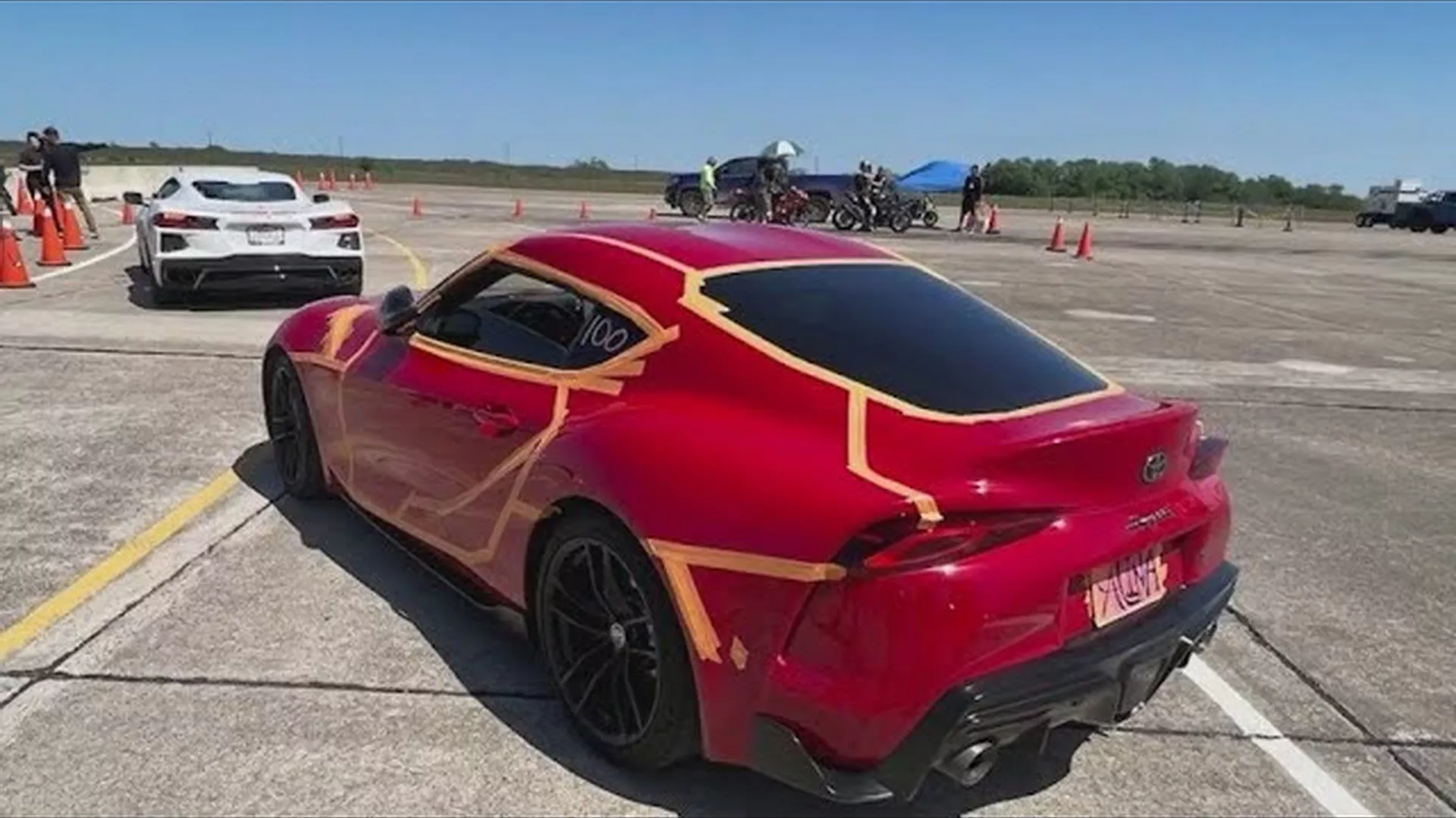 Toyota Supra rented on Turo results in damages