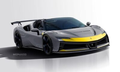 Ferrari SF90 Versione Speciale-rendering-Monaco-Auto-Design