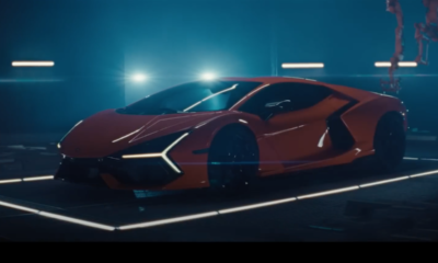 Lamborghini Revueto exhaust flames