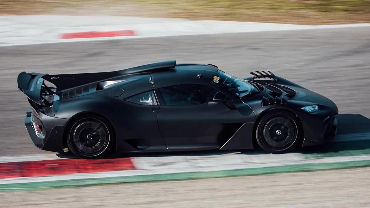 Mercedes AMG One Monza lap record