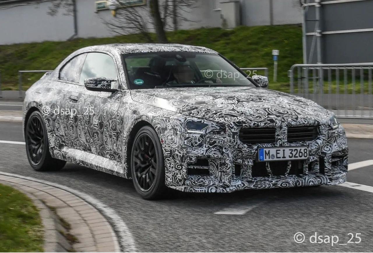 Next-gen BMW M2 CS G87-spy shots