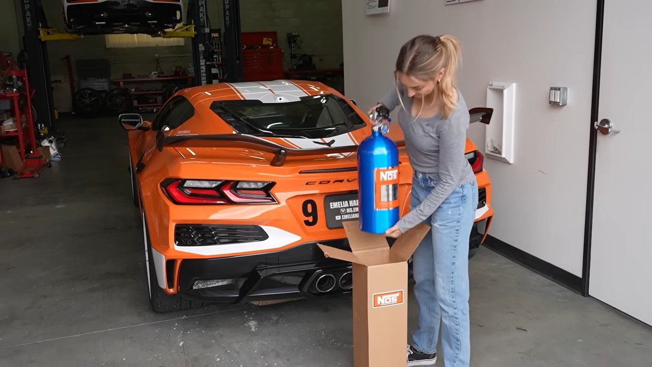 World's first Nitrous Chevrolet Corvette C8 Z06