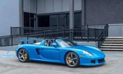 2004 Porsche Carrera GT-Speedster Blue-for-sale-3