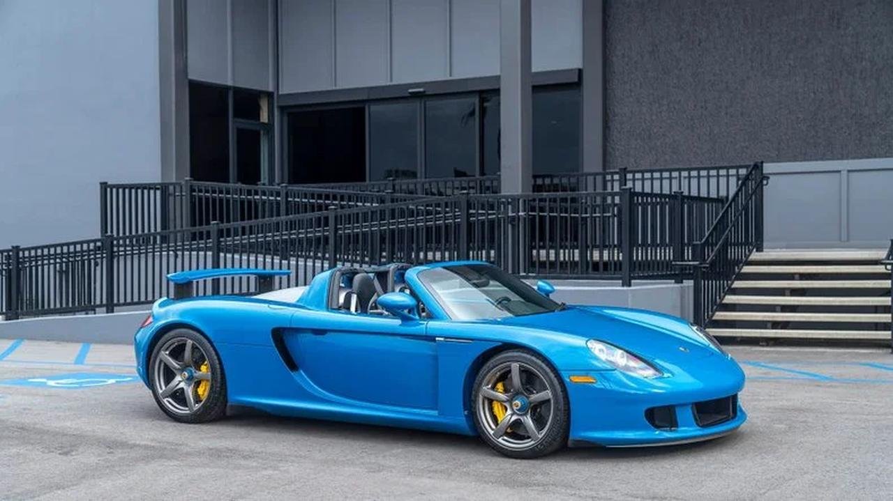 2004 Porsche Carrera GT-Speedster Blue-for-sale-3