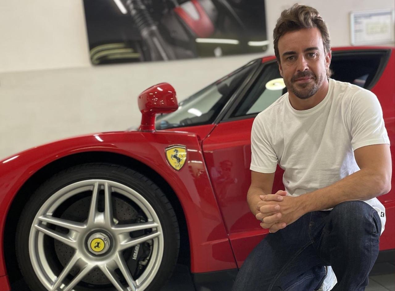 Fernando Alonso Ferrari Enzo-auction