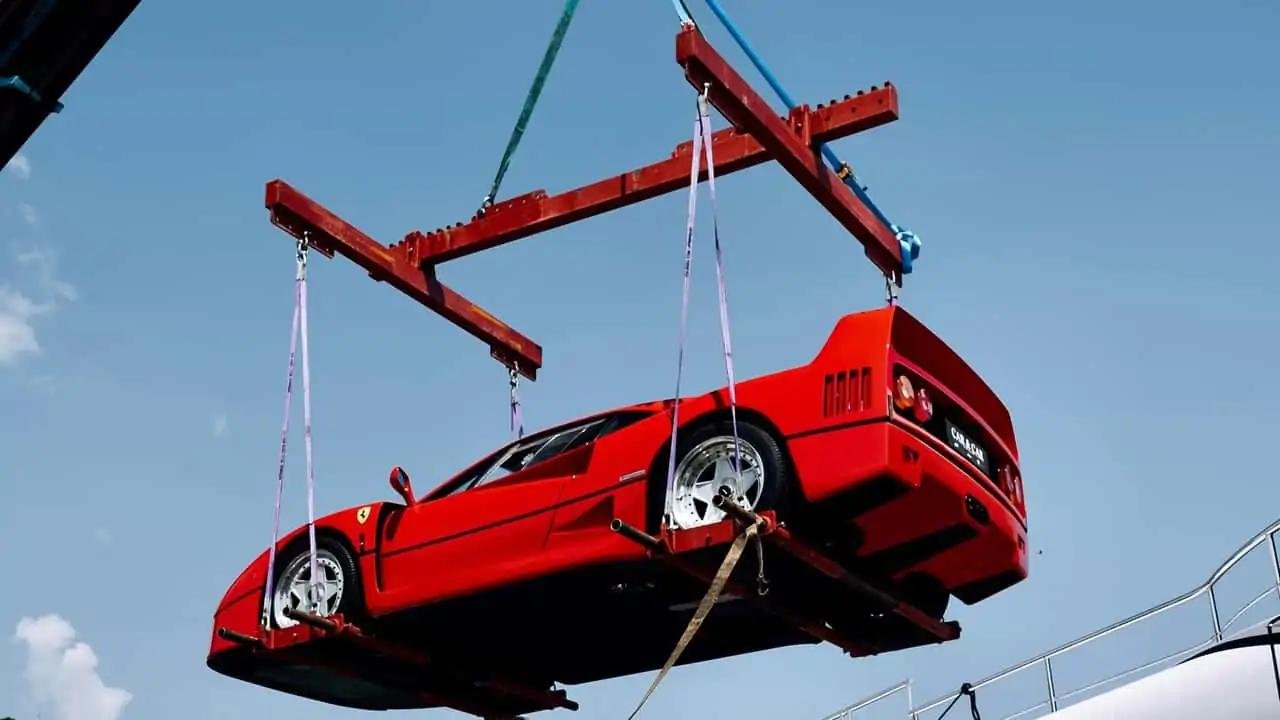 Ferrari F40 yacht-monaco-1