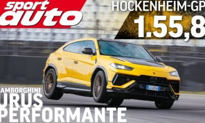 Lamborghini Urus Performante-Hockenheim lap time