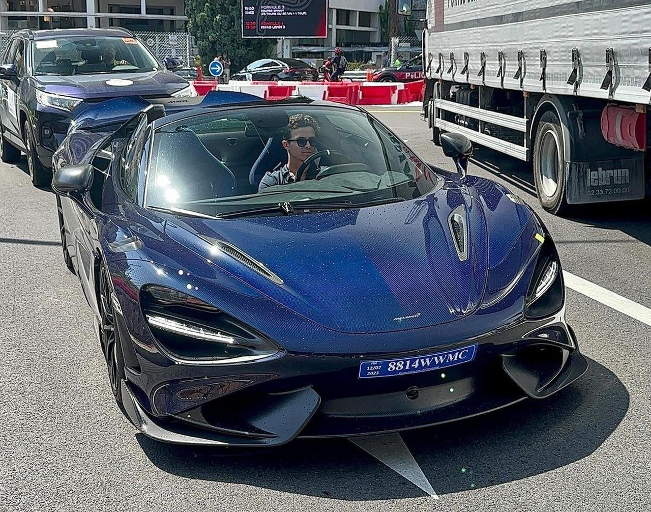 McLaren 765LT Spider-Lando Norris-Monaco