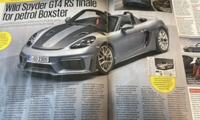 Porsche 718 Cayman GT4 RS Spyder leaked-1