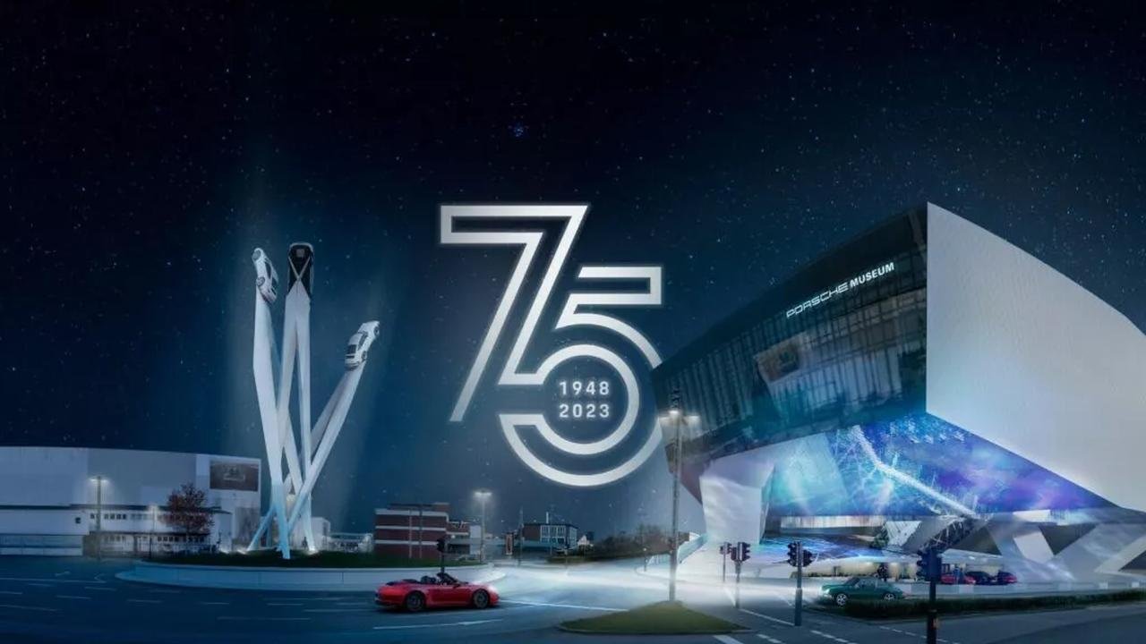 Porsche 75 anniversary-sportscar concept unveil