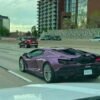 Purple Lamborgini Revuelto-test-drive-Colorado-USA