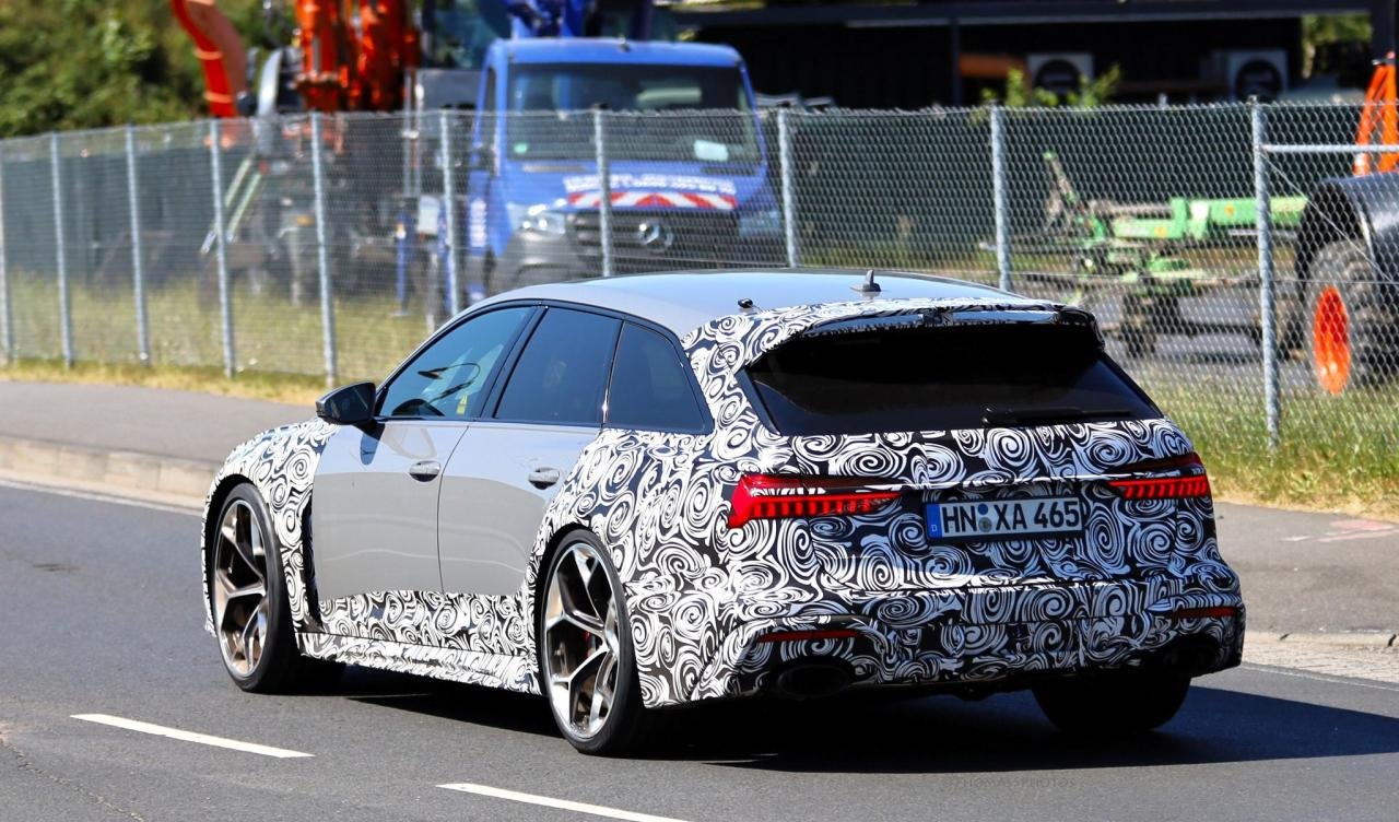 Audi RS6 GT-spy-images-Nurburgring-2