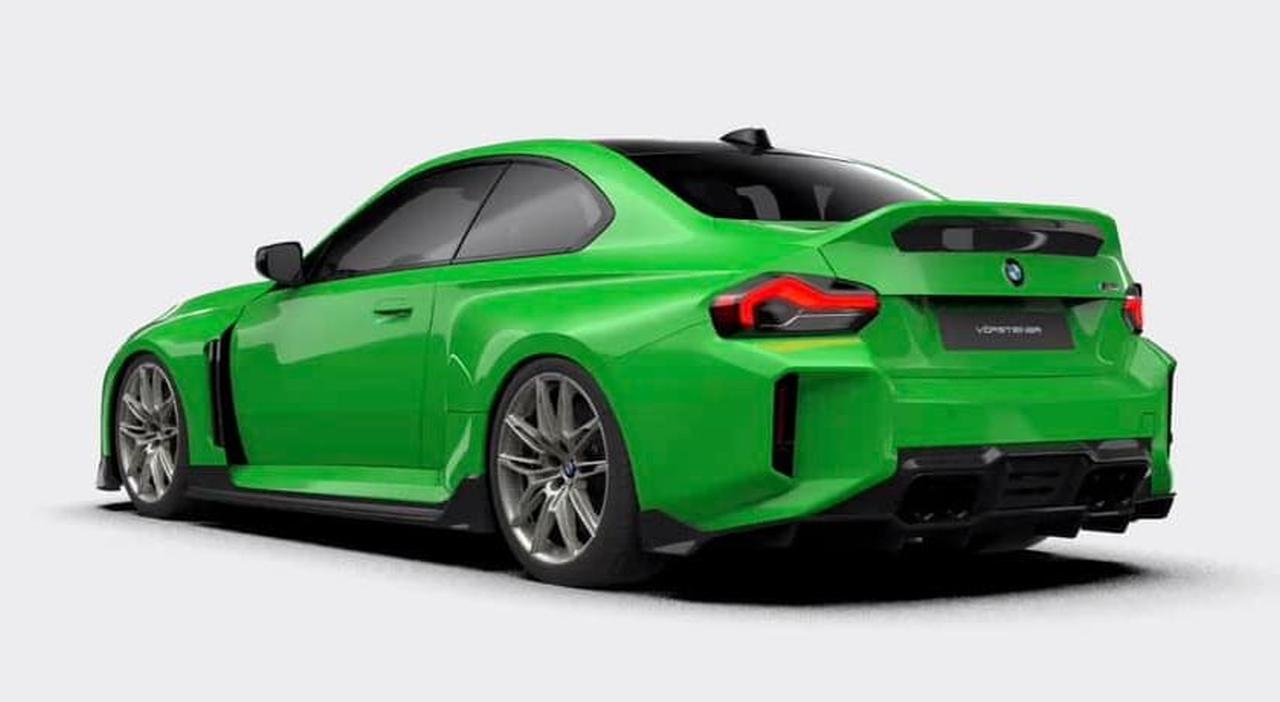 BMW M2 Vorsteiner carbon fibre kit-2