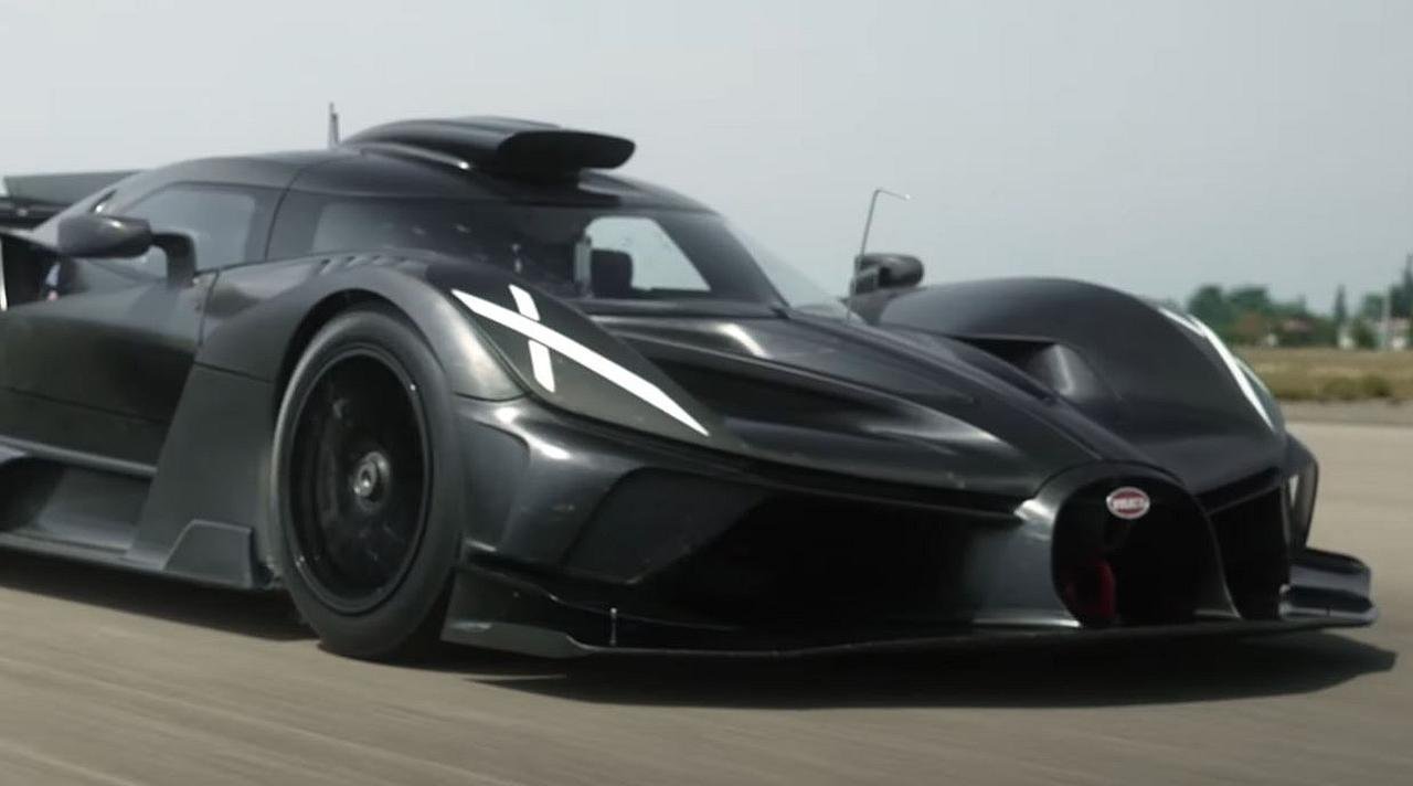 Bugatti Bolide-airfield-test