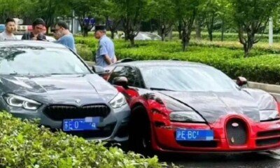 Bugatti Veyron-BMW-crash-China