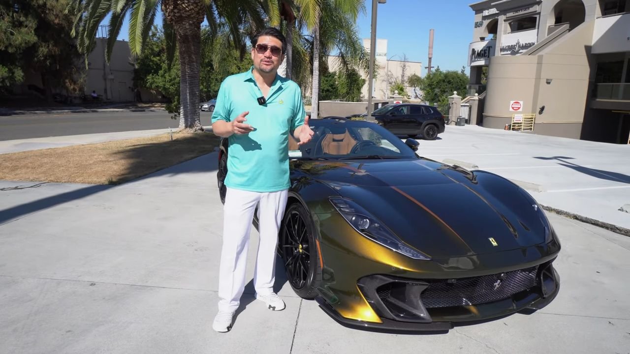 David Lee Ferrari 812 Competizione Aperta