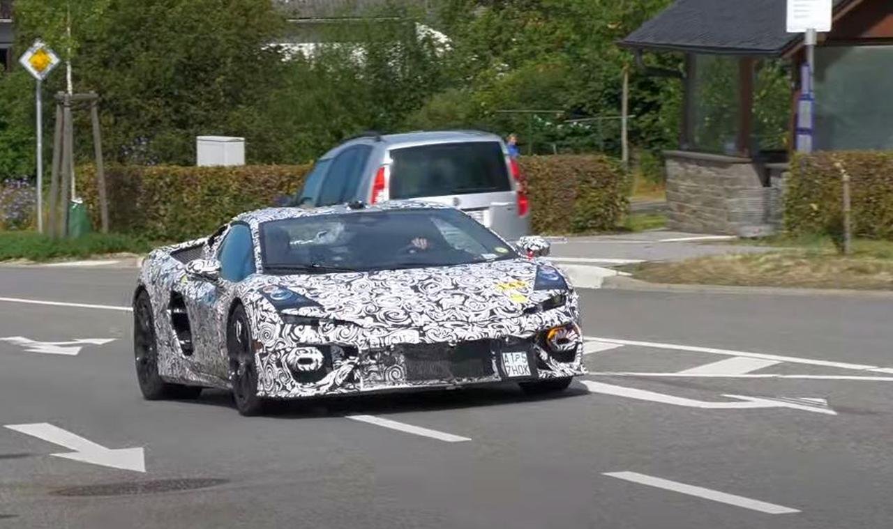 Lamborghini Huracan successor-spotted