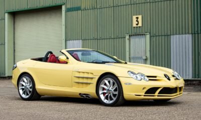 McLaren SLR Roadster-Yellow-for-sale-Bonhams-Goodwood-3