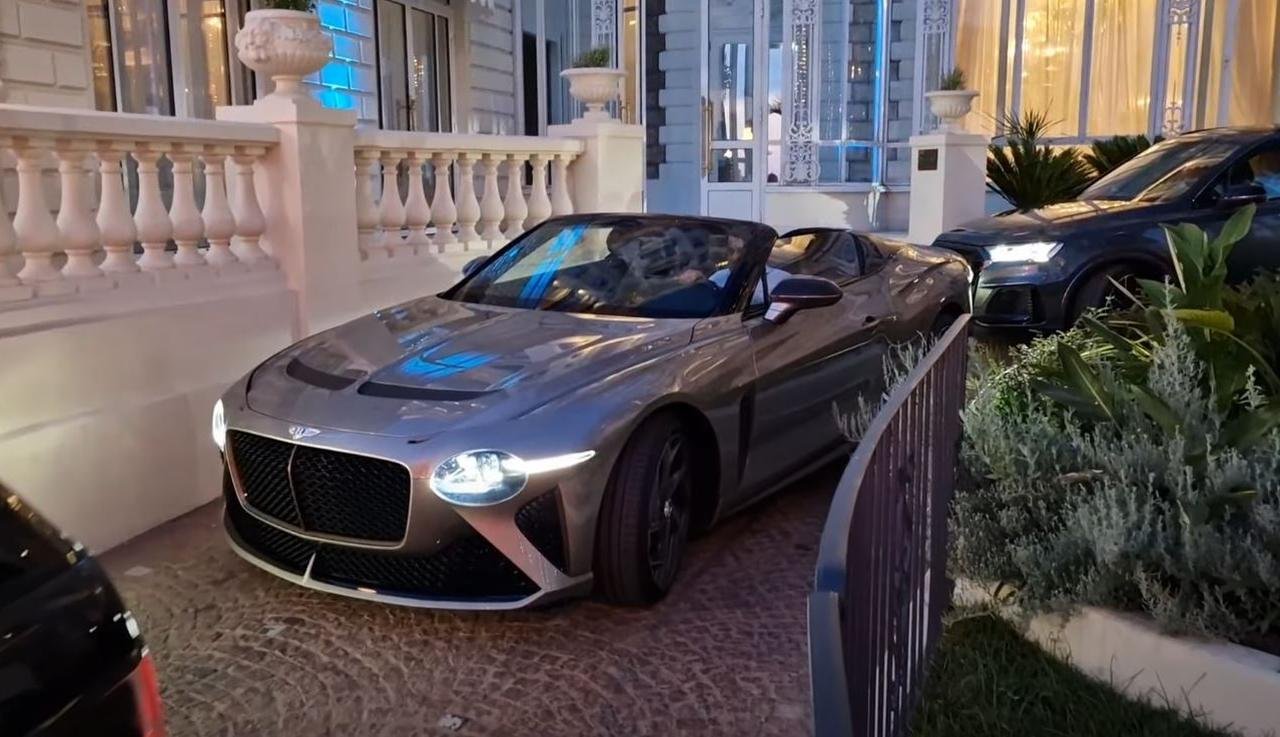 Bentley Bacalar-Qatar-spotted in France