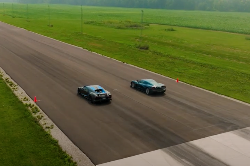 Rimac Nevera vs Bugatti Chiron SuperSport vs Tesla Model S Plaid : Can ICE hold its own over new EVs?