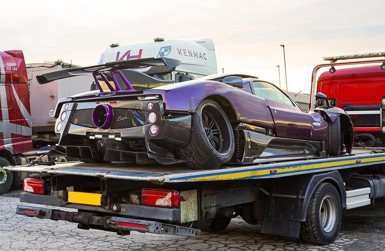 Pagani Zonda 760LH crash-Lewis Hamilton-2