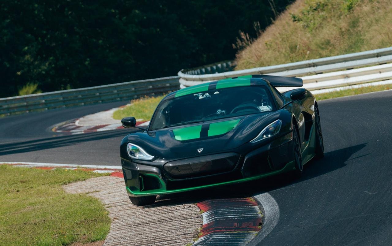 Rimac Nevera Nurburgring lap record