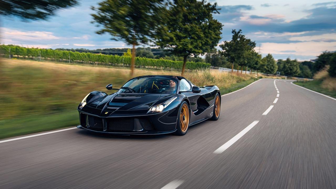 Black-LaFerrari Aperta for sale in Germany-1