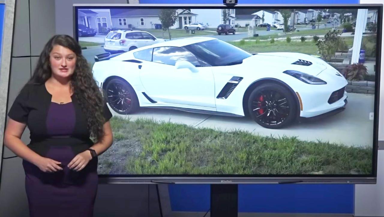 Corvette Z06 Joyride Dashcam footage-Burlington