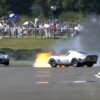 Ferrari 250 GTO-crash-fire-Goodwood Revival-1