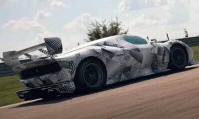 Ferrari KC23-shakedown