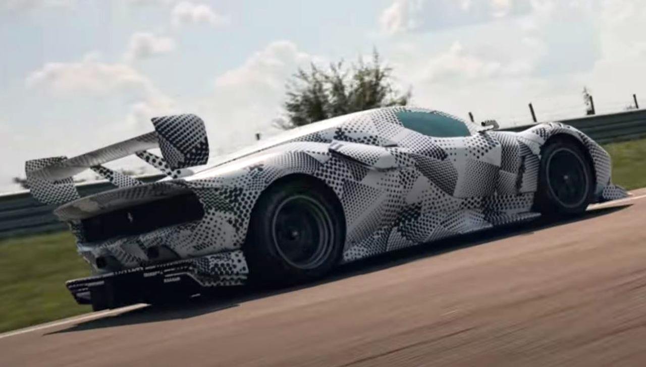 Ferrari KC23-shakedown