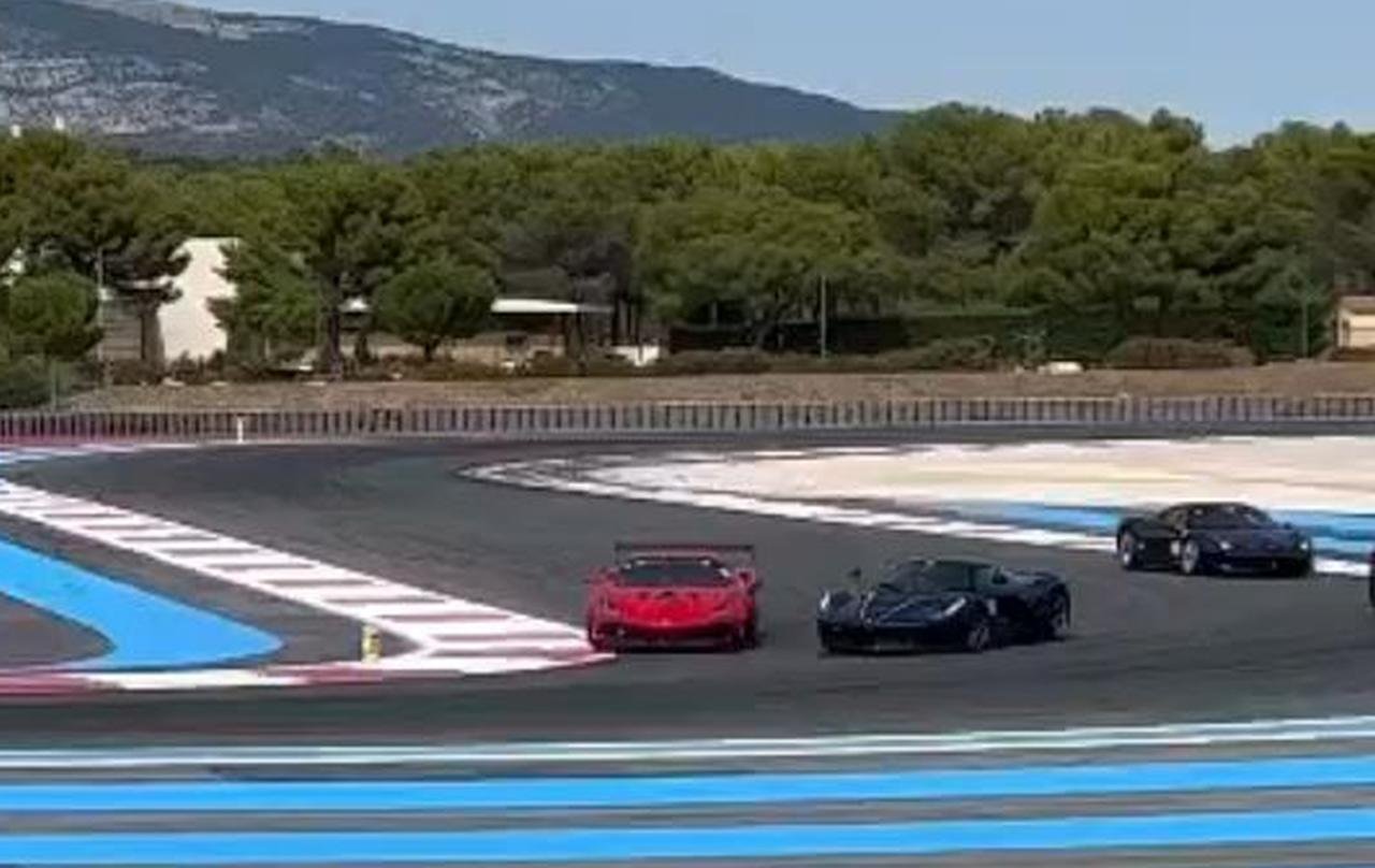 LaFerrari crash-Paul Ricard