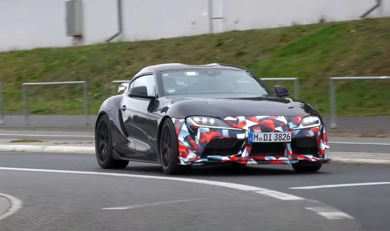 2025 Toyota Supra GRMN-spy-shots-2