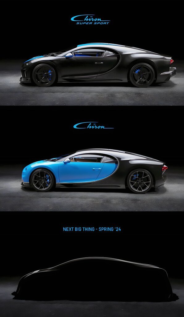 Bugatti Chiron successor-teaser