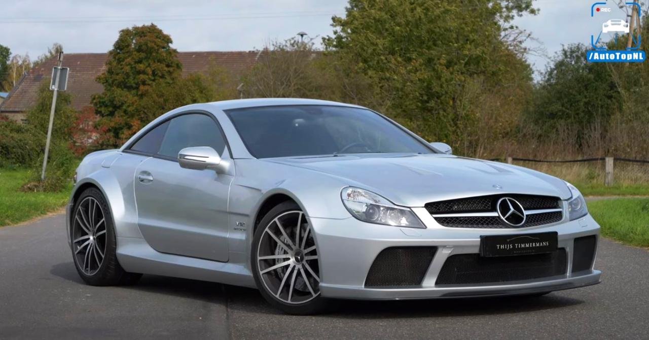 Mercedes SL65 AMG Black Series Autobahn Top speed