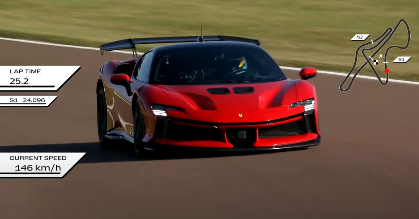 Ferrari SF90 XX Stradale-Fiorano lap record