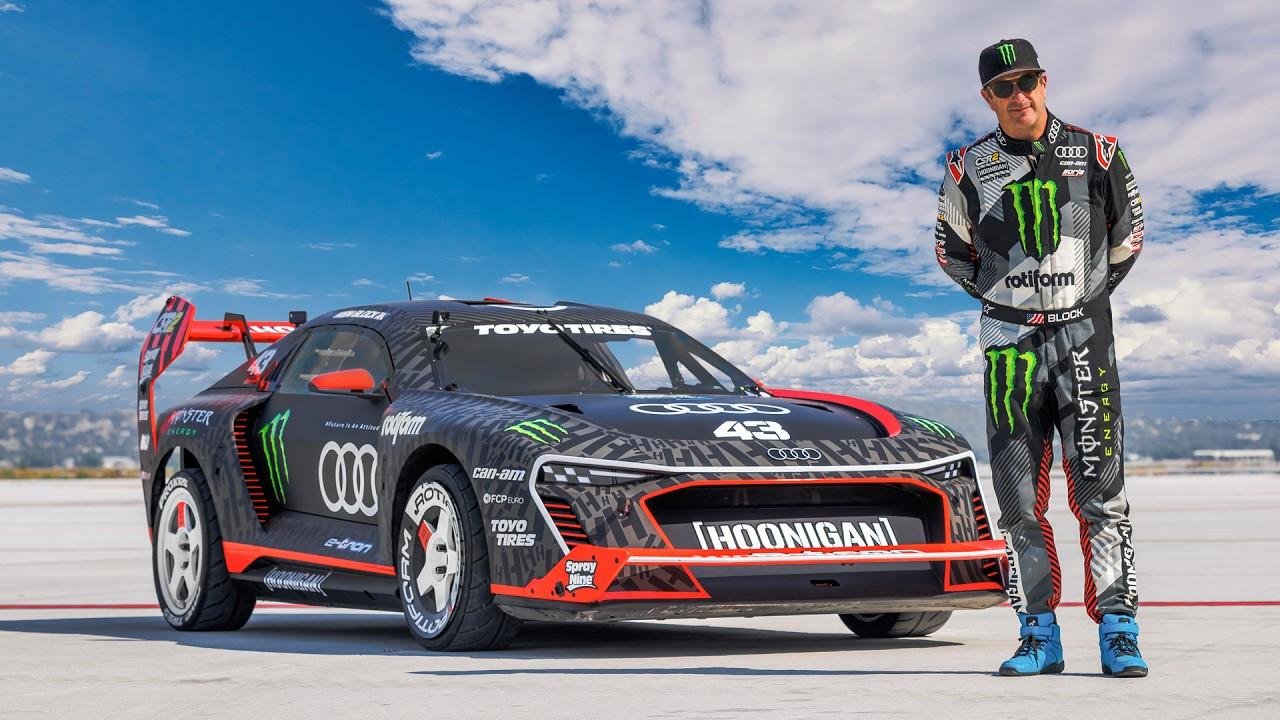 Ken Block Electrikhana Two-Audi S1 Hoonitron