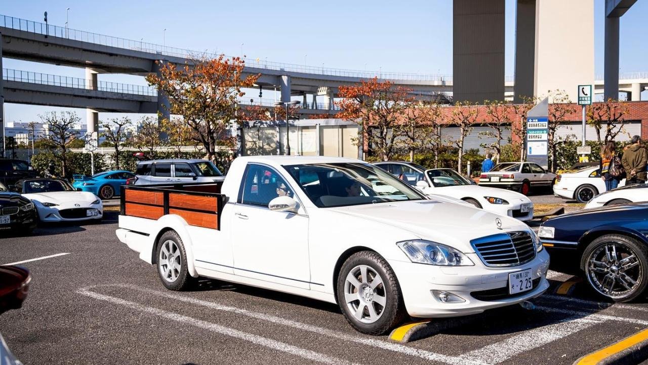 Mercedes-Benz S-Class Pickup Truck-Ute-Japan-1