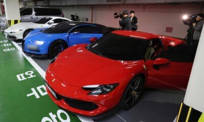 Bugatti Chiron seized South Korea