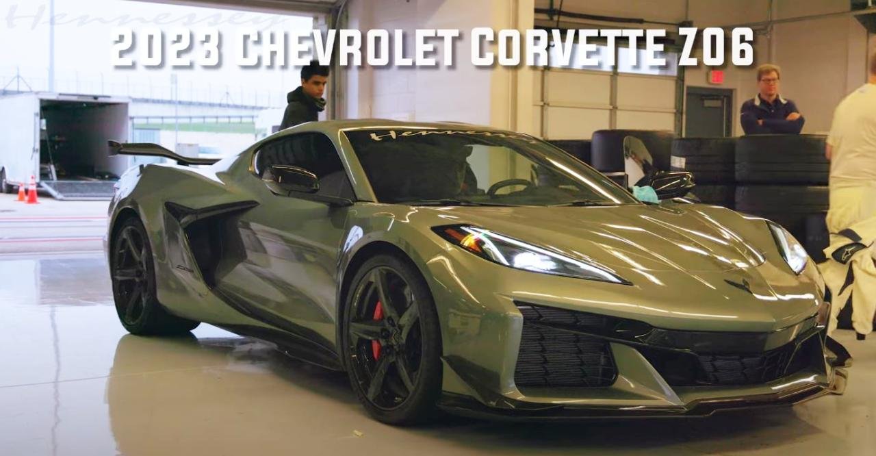 Chevrolet C8 Corvette Z06-COTA-lap time-Hennessey