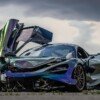 Mclaren 765LT-crash-F16-fighter jet-Poland-1