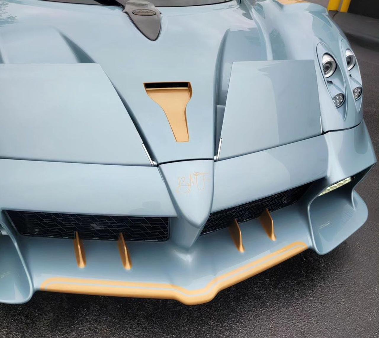 Pagani Imola Roadster-frozen blue-Florida-1