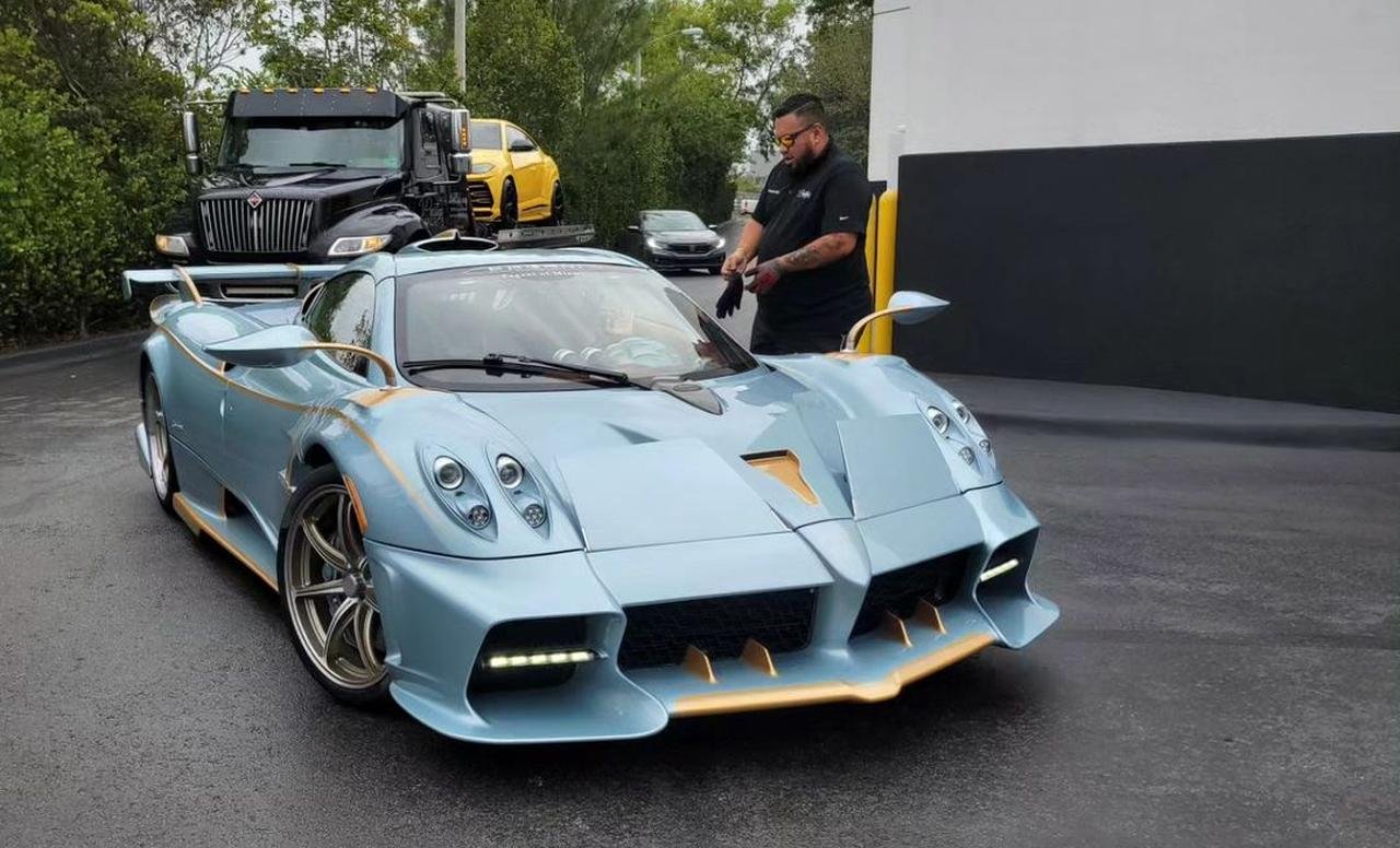 Pagani Imola Roadster-frozen blue-Florida