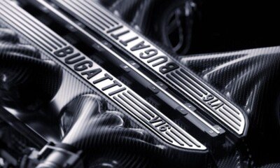 Bugatti Chiron successor V16 Hybrid engine teaser