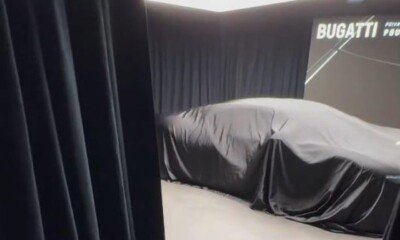 Bugatti Chiron successor teaser-V16 hybrid