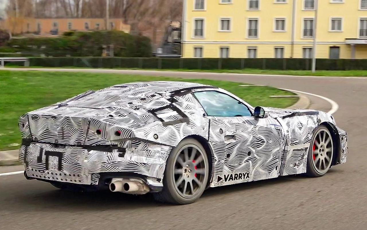 Ferrari 812 successor F167 spy images