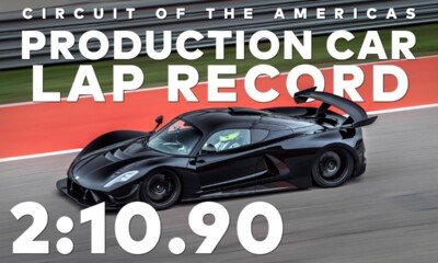Hennessey Venom F5 Revolution-COTA-lap record