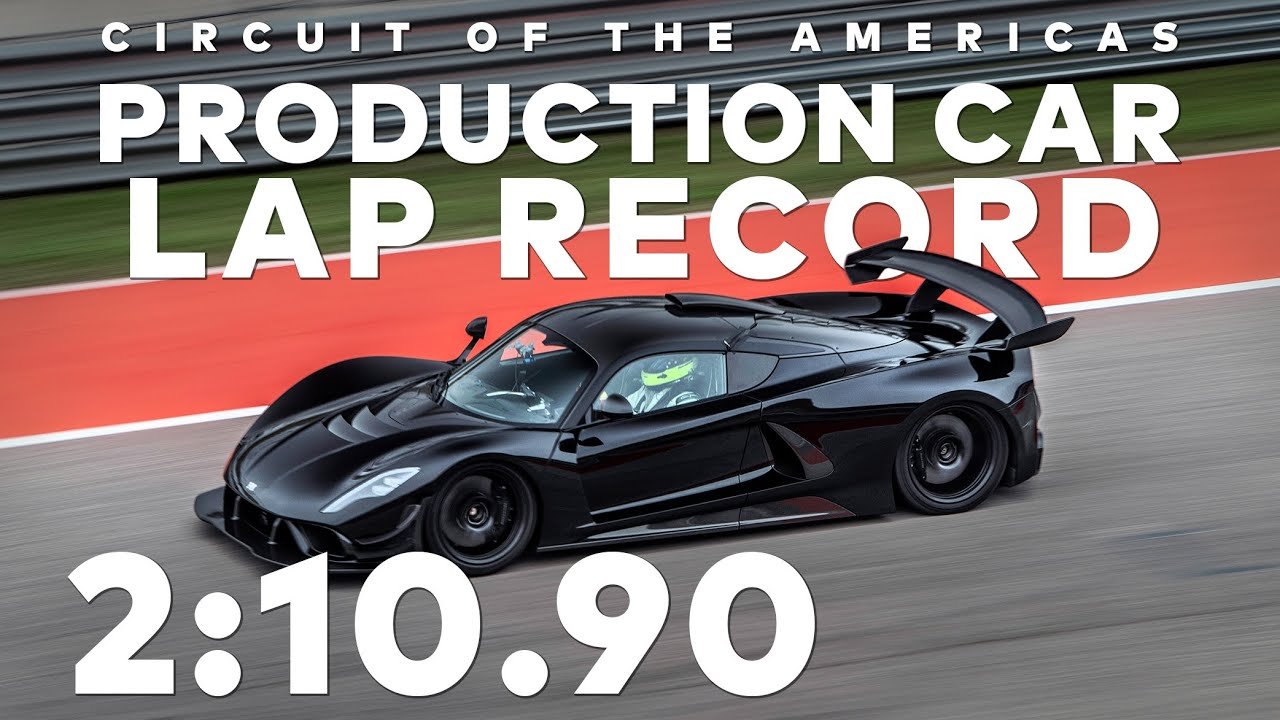 Hennessey Venom F5 Revolution-COTA-lap record