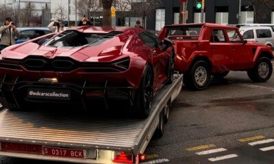 Lamborghini LM002-towing-Revuelto-Spain-1