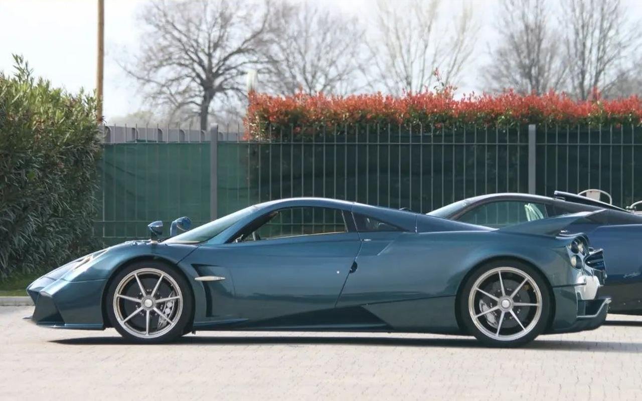 Pagani Huayra manual transmission-spied-1